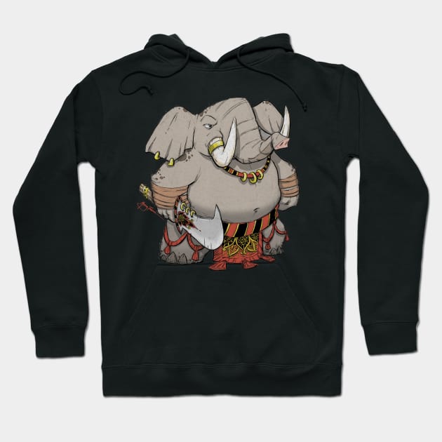 Elefant Hoodie by MTadena81